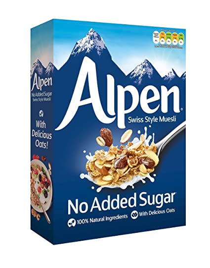 Alpen Cereal No Sugar 560g