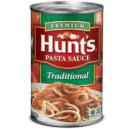 [00999] Hunts Pasta Sauce Traditional 24oz