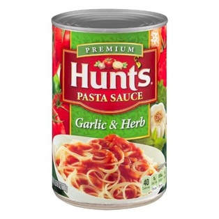 Hunts Pasta Sauce Garlic Herb 24oz