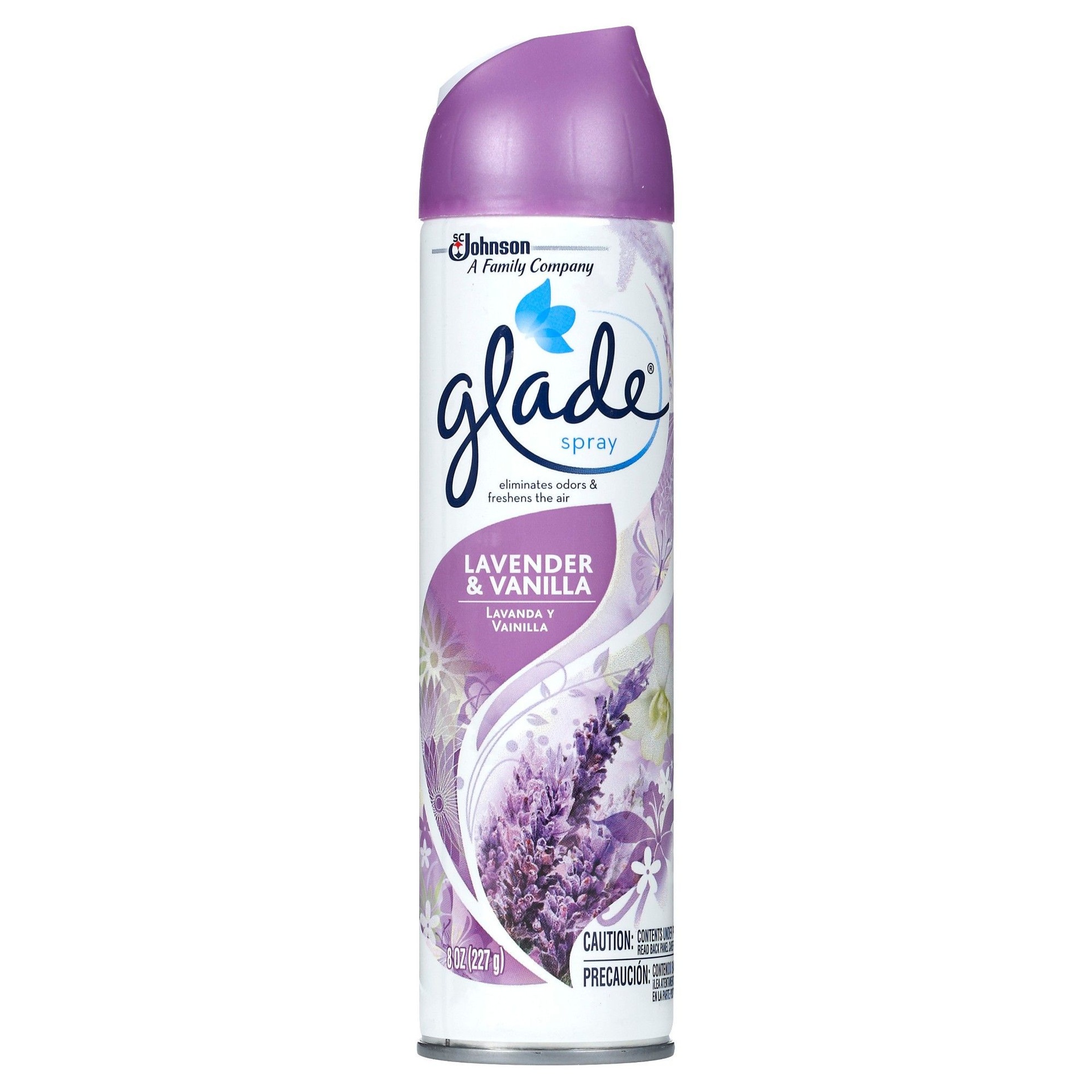 Glade Aerosol Lavender Vanilla 8oz