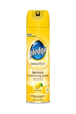Pledge Polish Enhancing Lemon 9.7oz
