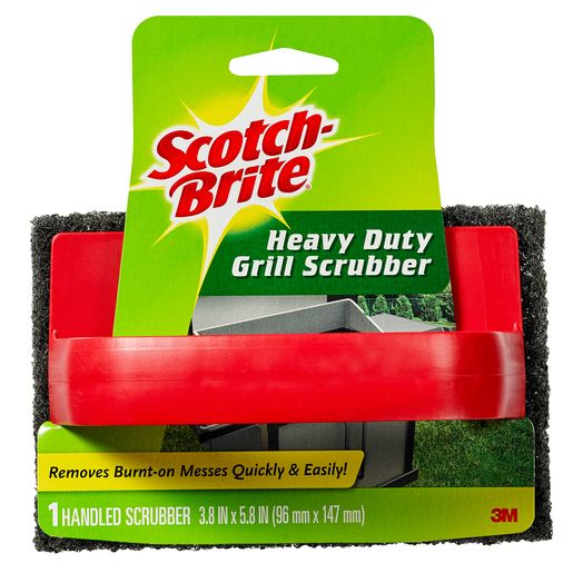 Scotch Brite Heavy Duty Grill Scrubber 12