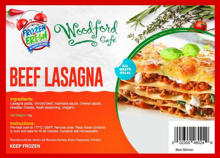 Beef Lasagna- Woodford Cafe
