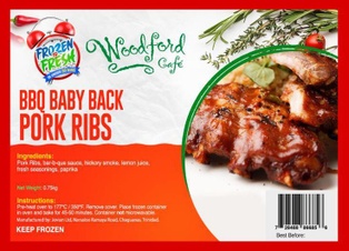 Woodford Cafe-BBQ Pork Ribs