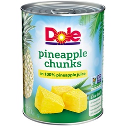 [01793] Dole P/Pine Chunks In Juice 20OZ