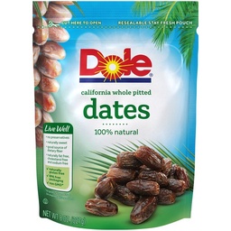 [01796] Dole Pitted Dates Zip Pouch 8OZ